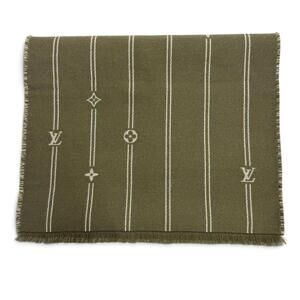 LOUIS VUITTON (Louis Vuitton) 2024 Model M90732 Monogram Stripes 100% Wool St...